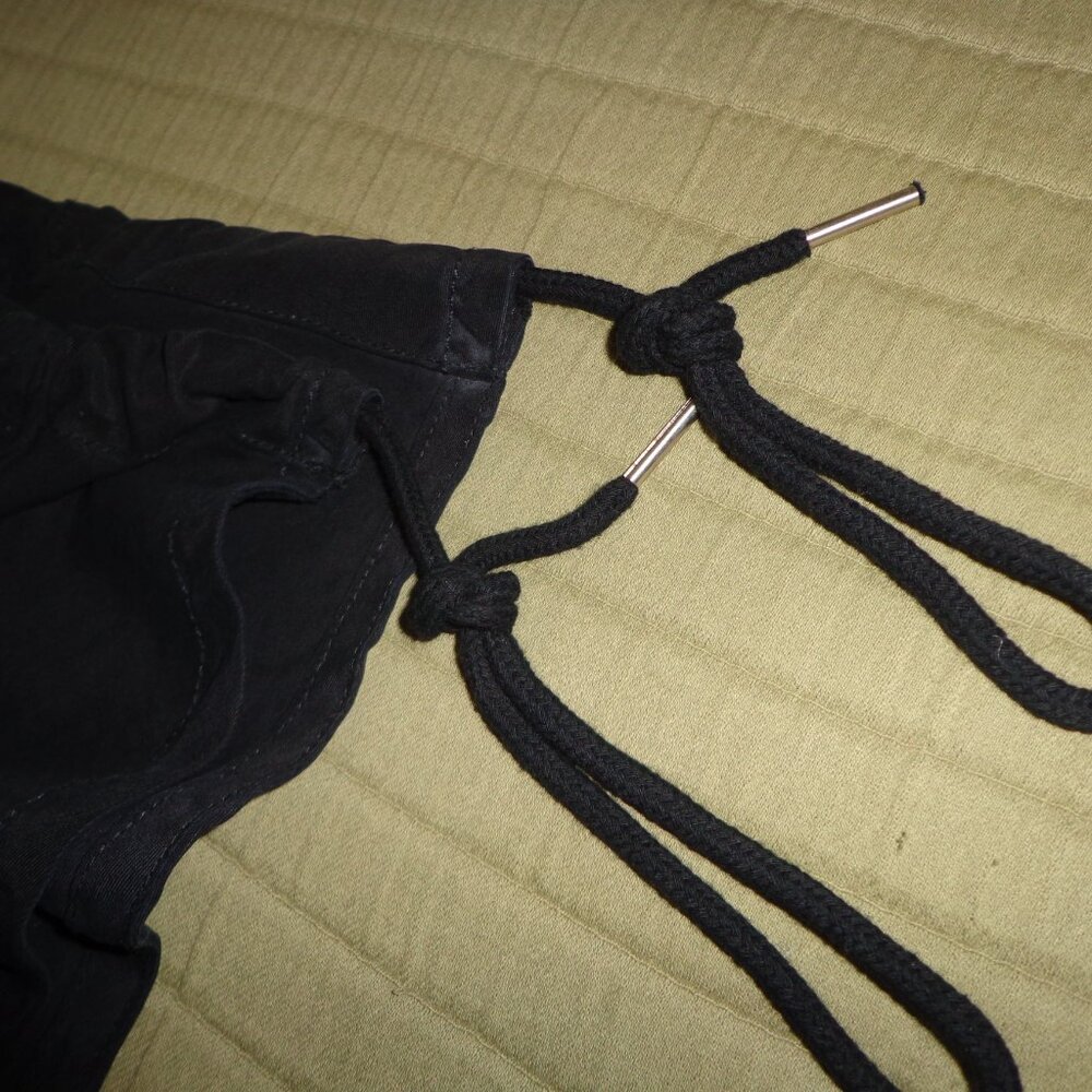 NWT Free People Paxton Parachute Utility Skirt 4 Black Zip Front Side Buckles - Picture 10 of 16